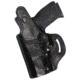 Aker Leather Model 142 Hugger Belt Slide Holster, Colt 1911, Left, Plain, Black, H142BPL-CO1911