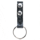 Aker Leather Baton Ring, No Snap, No Ring, Small, Plain, Black, A550-BP-NS