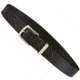 Aker Leather Dress Belt, 1-1/2, 30 in, Plain, Black, B12-BP-30