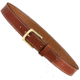Aker Leather Dress Belt, 1-1/2, 48 in, Plain, Tan, B12-TP-48