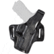 Aker Leather Hugger XL OWB Holster, Beretta 92F, Left, Plain, Black, H178BPL-BE92F