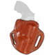 Aker Leather Model 137A Bodyguard Revolver Strapless Open Top Holster, K/L-Frame 3in, Right, Plain, Tan, H137ATPR-MED3