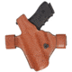 Aker Leather Model 171A Flatsider Patriot XR21 Strapless Open Top Holster, SIG Sauer P365, Left, Plain, Tan, H171ATPL-SS365