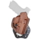 Aker Leather Model 268A Flatsider Paddle XR19 Strapless Open Top Holster, Tan, Right, Sig Sauer P320 Compact, H268ATPR-SS320C