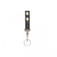 Aker Leather Model 561 Key Strap Holder, Plain, Black, A561-BP