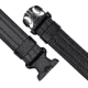 Aker Leather Tactical Duty Belt w/ Hook Velcro, Black, XLG 42-44in, B02P-BP-XLG