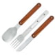 Akinod 12H34 Magnetic Cutlery Set, 7" overall, Coral wood handle, A01M00005