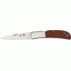 Al Mar Knives Falcon Brown Cocobolo Knife, Wood Handle, Thumb Stud AM1003C