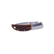 Al Mar Knives Honey Jigged Bone Series Folding Knife, 2.5 in TALON Blade, Traditional, Leather Slip Pouch, Honey Brown, Small, AMK7002