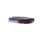 Al Mar Knives Honey Jigged Bone Series Folding Knife, 3.15 in TALON BLADE Traditional, Leather Slip Pouch, Honey Brown, Medium, AMK7004, EDEMO1