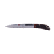 Al Mar Knives Honey Jigged Bone Series Folding Knife, 3.15 in TALON BLADE Traditional, Leather Slip Pouch, Honey Brown, Medium, AMK7004, EDEMO1