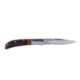 Al Mar Knives Honey Jigged Bone Series Folding Knife, 4.0 in TALON Blade, Traditional, Leather Slip Pouch, Honey Brown, Large, AMK7006