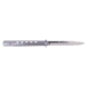 Al Mar Knives Quicksilver Ceramic Ball Bearing Folding Knife, D2, 5 in, Traditional Talon, TC4 Handle, Silver, AMK4046
