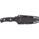 Al Mar Knives S.E.R.E. Operator 40 Fixed Blade Knife, 4in, D2, G10 Handle, Black, AMK5101