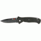 Al Mar Knives Sere 2000 Fold Knife, Matte Black finish Blade, Black Handle AMS2KB
