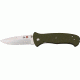Al Mar Knives Sere 2000 Fold Knife, Stainless false edge satin finish Blade, Green Handle AMS2KOD