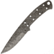 Alabama Damascus Steel ADS088 6.5in Damascus Knife Replacement Blade, Damascus Knife Blades, 6.5in Overall, 2.75in Blade, One Piece Damascus Steel Construction, ADS088