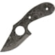 Alabama Damascus Steel Damascus Knife Replacement Blade, Damascus Knife Blades, 6.38in Overall, 3in Blade, Finger Ring, One Piece Damascus Steel Construction, ADS061 DKG