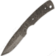 Alabama Damascus Steel Damascus Knife Replacement Blade, Damascus Knife Blades, 7.25in Overall, 3in Blade, One Piece Damascus Steel Construction, ADS046 DKG