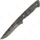 Alabama Damascus Steel Damascus Knife Replacement Blade, Damascus Knife Blades, 9in Overall, 4in Blade, One Piece Damascus Steel Construction, ADS053 DKG
