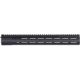ALG Defense 15in Ergonomic Modular Railed Handguard - V3, Black, 15in 05-323B