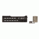 ALG Defense 8in Ergonomic Modular Railed Handguard - V2 KeyMod, Black, 8in 05-339B