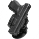 Alien Gear Holsters ShapeShift 4.0 OWB Paddle Holster, Left Hand,Springfield XDs 3.3, Black, SSPA-0203-LH-R-15