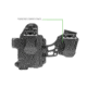 Alien Gear Holsters Photon Light Bearing Holster, SIG Sauer P320 M18/Compact/Carry/X-Compact 9mm/.40 S&amp;W, Black, PHO-0692-L1-D