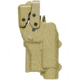 Alien Gear Holsters Rapid Force Duty Holster LVL 3 w/Light-Bearing w/Clamshell Packaging, Glock 17/47 Gen 1-5/17 MOS/22 Gen 1-4/47 MOS, Left Hand, Matte Tan, RD-M-0601-TN-LH-L1-C