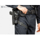 Alien Gear Holsters Rapid Force Duty Holster with Strap, Black, RFLS-BLK-D