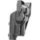 Alien Gear Holsters Rapid Force Low Ride Belt Slide Holster Lvl III Light Bearing XL Optic w QDS, Glock 17/31/47/22 Gen 1-4, Right, Black, Matte, One size, 193858466255
