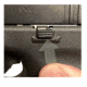 Align Tactical Thumb Rest Trigger Pin, Glock-Compatible Pistols, Black, 9272022