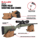 ALLEN 18419 FRONT/REAR SHOOTING BAG COMBO UNFILLED