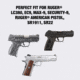 ALLEN 27452 RUGER RUGGED PISTOL CASE FULL-SIZE