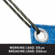 Allen 32 Carrier Diamond Braided Rope 50Ft , 5907