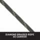 Allen 32 Carrier Diamond Braided Rope 50Ft , 5907