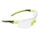 Allen ULTRX Youth Keen Safety Glasses, Lime Green Frame, Clear Lens, 4140