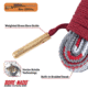ALLEN 70723 BORE-NADO RIFLE CLEANING TOOL 8MM/.338