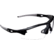 Allen Aspect Shooting Safety Glasses, Black/Gray Frame, Clear Lenses, One Size, 2380