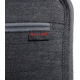 Allen Auto-Fit 2.0 Deluxe Handgun Case, Heather Gray/Red, 12 in x 8 in, 7757