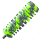 Allen Bow Stabilizer, Black/Hot Green, 15412