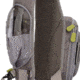 Allen Cedar Creek Fly Fishing Sling Pack, Fits up to 4 Tackle/Fly Boxes, Gray/Lime, 6362