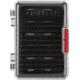 Allen Competitor 12 Gauge Choke Tube Case, Black, Polypropylene w/Foam Lining, 8337