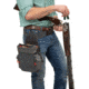 Allen Competitor All-In-One Molded Shooting Bag, Heather Gray/Red, 13 in x 9 in, 8317