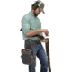 Allen Competitor All-In-One Molded Shooting Bag, Heather Gray/Red, 13 in x 9 in, 8317