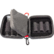 Allen Competitor Choke Tube Molded Case, 3 Extended Vials, Heather Gray/Red, 4.5 in x 4.5 in x 3.5 in, 8316