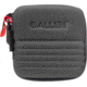 Allen Competitor Choke Tube Molded Case, 3 Extended Vials, Heather Gray/Red, 4.5 in x 4.5 in x 3.5 in, 8316