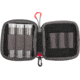 Allen Competitor Choke Tube Molded Case, 3 Extended Vials, Heather Gray/Red, 4.5 in x 4.5 in x 3.5 in, 8316
