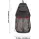 Allen Competitor Over-Under Molded Hull Bag, Heather Gray/Red, 11 in x 21 in, 8318