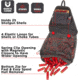 Allen Competitor Over-Under Molded Hull Bag, Heather Gray/Red, 11 in x 21 in, 8318